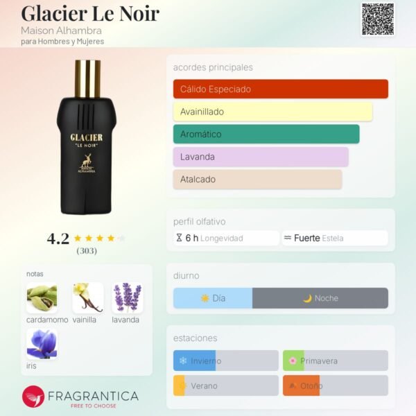 Glacier-Le-Noir-Maison-Alhambra-para-Hombres-y-Mujeres-perfume-card Maison Alhambra Glacier Le Noir EDP 100ml